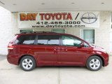 2013 Salsa Red Pearl Toyota Sienna LE #82389523