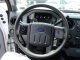 2013 Ford F250 Super Duty XL Regular Cab 4x4 Chassis Steering Wheel