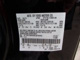 2013 F350 Super Duty Color Code for Tuxedo Black Metallic - Color Code: UH