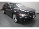 2008 Black Sapphire Metallic BMW 7 Series 750Li Sedan #82389911