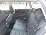 2010 Volkswagen Jetta TDI SportWagen Rear Seat