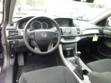 2013 Honda Accord LX Sedan Black Interior