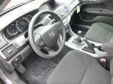 2013 Honda Accord LX Sedan Black Interior