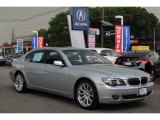 2008 Titanium Silver Metallic BMW 7 Series 750Li Sedan #82389549