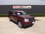 2007 Red Rock Crystal Pearl Jeep Grand Cherokee Limited 4x4 #82389891