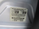 2011 XJ Color Code for Liquid Silver Metallic - Color Code: MEE