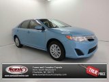 2013 Clearwater Blue Metallic Toyota Camry LE #82389954