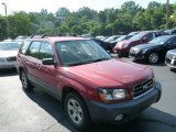 2005 Cayenne Red Pearl Subaru Forester 2.5 X #82447031