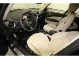 2013 Mini Cooper S Countryman ALL4 AWD Polar Beige Gravity Leather Interior