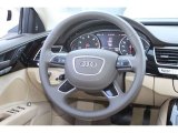 2013 Audi A8 L 3.0T quattro Steering Wheel