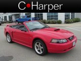 Torch Red Ford Mustang in 2003