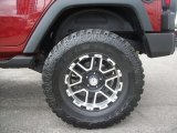 2008 Jeep Wrangler Unlimited X 4x4 Custom Wheels