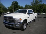 2012 Bright White Dodge Ram 2500 HD Laramie Longhorn Crew Cab 4x4 #82446783