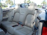 2011 Mercedes-Benz E 350 Cabriolet Rear Seat
