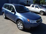 2010 Newport Blue Pearl Subaru Forester 2.5 X #82447060