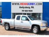 2013 Silver Ice Metallic Chevrolet Silverado 1500 LT Extended Cab 4x4 #82446860