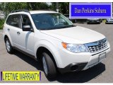 2011 Satin White Pearl Subaru Forester 2.5 X #82446336