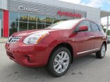 2013 Cayenne Red Nissan Rogue SV #82446744