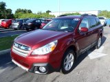 2013 Venetian Red Pearl Subaru Outback 3.6R Limited #82501171