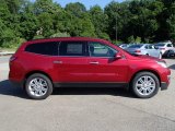 2014 Crystal Red Tintcoat Chevrolet Traverse LT AWD #82500596