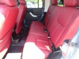 2013 Jeep Wrangler Unlimited Rubicon 10th Anniversary Edition 4x4 Rear Seat