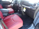 2013 Jeep Wrangler Unlimited Rubicon 10th Anniversary Edition 4x4 Rubicon 10th Anniversary Edition Red/Black Interior