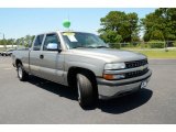 2000 Chevrolet Silverado 1500 LS Extended Cab Front 3/4 View