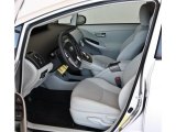 2013 Toyota Prius Three Hybrid Misty Gray Interior