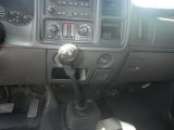 2005 GMC Sierra 1500 Work Truck Regular Cab 5 Speed Manual Transmission