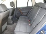 2005 BMW X3 3.0i Rear Seat