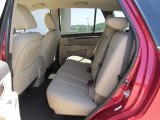 2010 Hyundai Santa Fe GLS 4WD Rear Seat