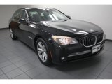 2012 Black Sapphire Metallic BMW 7 Series 740Li Sedan #82500755