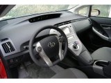 2013 Toyota Prius Two Hybrid Dark Gray Interior