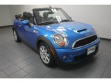 2012 Laser Blue Metallic Mini Cooper S Convertible #82500745