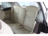 2013 Infiniti G 37 Convertible Rear Seat
