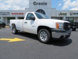 Summit White GMC Sierra 1500 in 2010