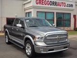 2013 Mineral Gray Metallic Ram 1500 Laramie Quad Cab 4x4 #82554077