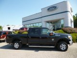 2011 Tuxedo Black Metallic Ford F250 Super Duty XLT Crew Cab 4x4 #82553717