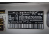 2010 E Color Code for Diamond White Metallic - Color Code: 799