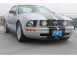 2008 Brilliant Silver Metallic Ford Mustang V6 Deluxe Coupe #82554442