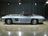 1958 Mercedes-Benz 300 SL Roadster 1958 Mercedes-Benz 300SL Roadster, Silver Blue / Burgundy, Profile