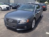 2011 Meteor Grey Pearl Effect Audi A5 2.0T Convertible #82614013