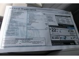 2013 Audi A6 3.0T quattro Sedan Window Sticker