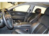 2011 BMW 7 Series 740Li Sedan Front Seat