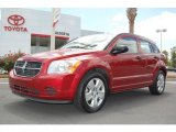 2007 Inferno Red Crystal Pearl Dodge Caliber SXT #8255441