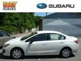 2013 Satin White Pearl Subaru Impreza 2.0i 4 Door #82638408