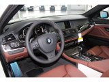 2013 BMW 5 Series 550i Sedan Cinnamon Brown Interior
