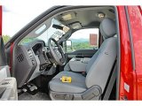 2012 Ford F350 Super Duty XLT Regular Cab 4x4 Dump Truck Front Seat