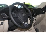 2013 Volkswagen Tiguan SE 4Motion Steering Wheel