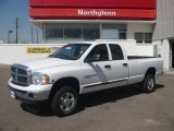 2005 Bright White Dodge Ram 2500 SLT Quad Cab 4x4 #8244510